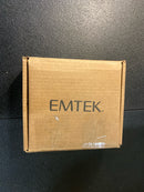 Emtek C720LRTWB Lariat Rustic Modern Bronze Privacy Door Lever Set with Concealed Screws - Tumbled White Bronze