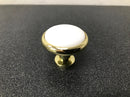 Hickory Hardware P427-W Tranquility 1-3/8 Inch Mushroom Cabinet Knob - White