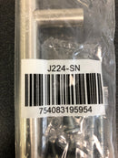 Bar Pull Handle, 6 Inch Length, 3 Inch Center to Center, (Satin Nickel)