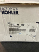 Kohler K-TS35322-4Y-2MB Elate Tub and Shower Trim Package with 2.5 GPM Single Function Shower Head - Vibrant Brushed Moderne Brass