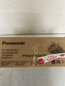 Panasonic FV-0510VSL1 100 CFM 0.5 Sone Ceiling Mounted LED Lighted Exhaust Fan with Smart Flow Technology - White