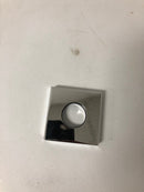 Kohler K-76335-CP 1-Handle Wall-Mount Shower Arm Trim Kit Square in Polished Chrome
