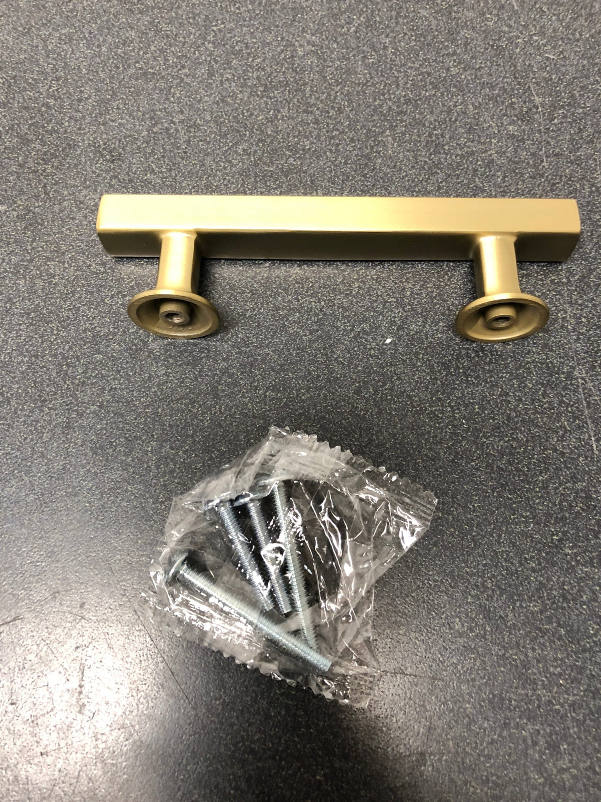 Amerock BP37103BBZ Everett 3 Inch Center to Center Bar Cabinet Pull - Golden Champagne