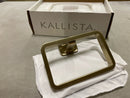 Kallista P24669-00-BAF Per Se 7" Wide Towel Ring - Brushed French Gold