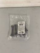 Franklin Brass Classic Edge (5-Pack) Door Stop 3' Matte Black Stoppers, Baseboard, Solid Rigid Bumper, Protect Walls/Doors B47252K-FB-C