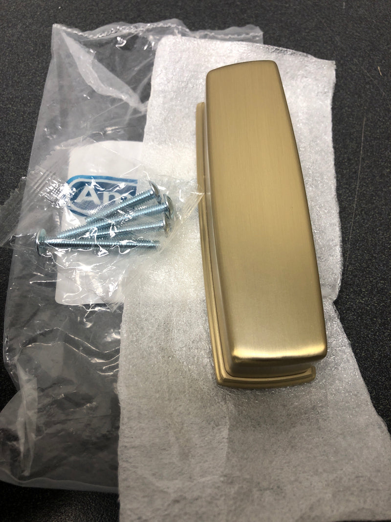 Amerock BP53801BBZ Kane 3-3/4 Inch Center to Center Cup Cabinet Pull - Golden Champagne