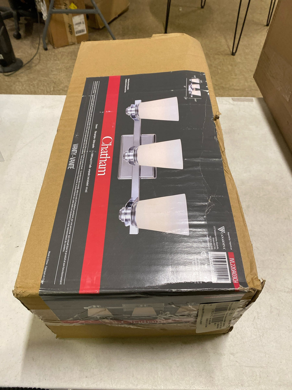 Canarm Chatham 3 Light Bath Vanity Light