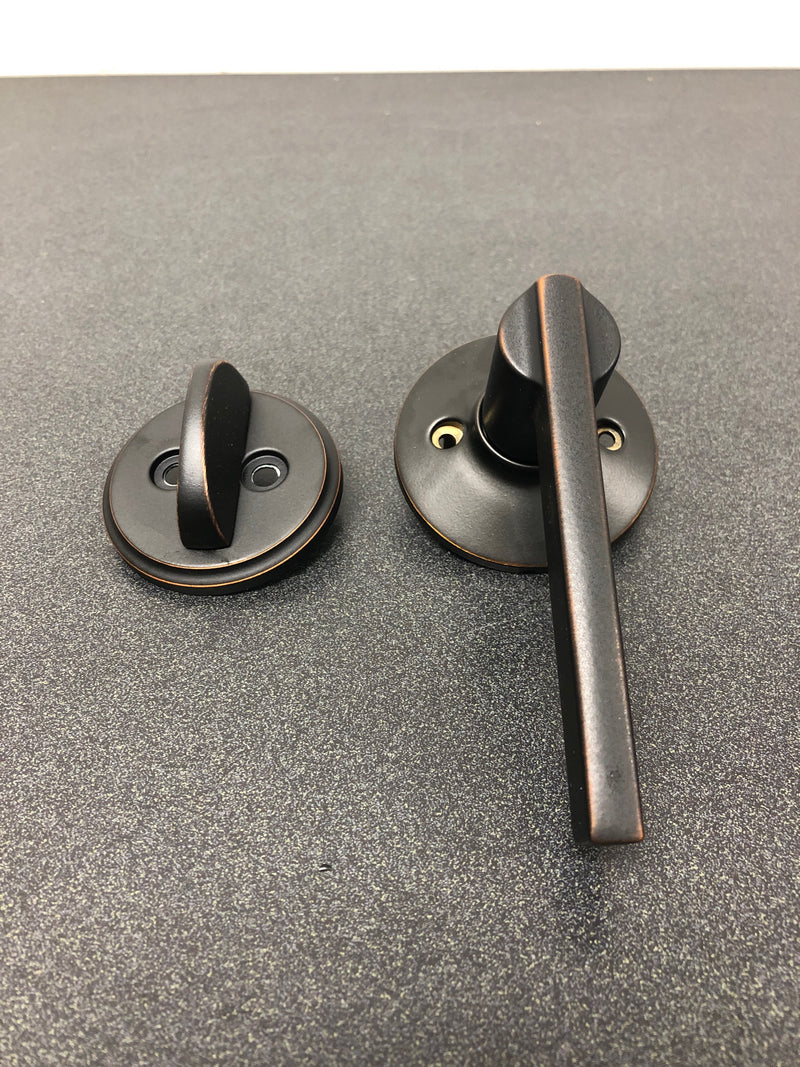 Schlage F59LAT716 Latitude Single Cylinder Interior Pack - Exterior Handleset Sold Separately - Aged Bronze