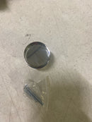 Amerock BP36976C26 Glacio 1-1/2 Inch Mushroom Cabinet Knob - Clear / Polished Chrome