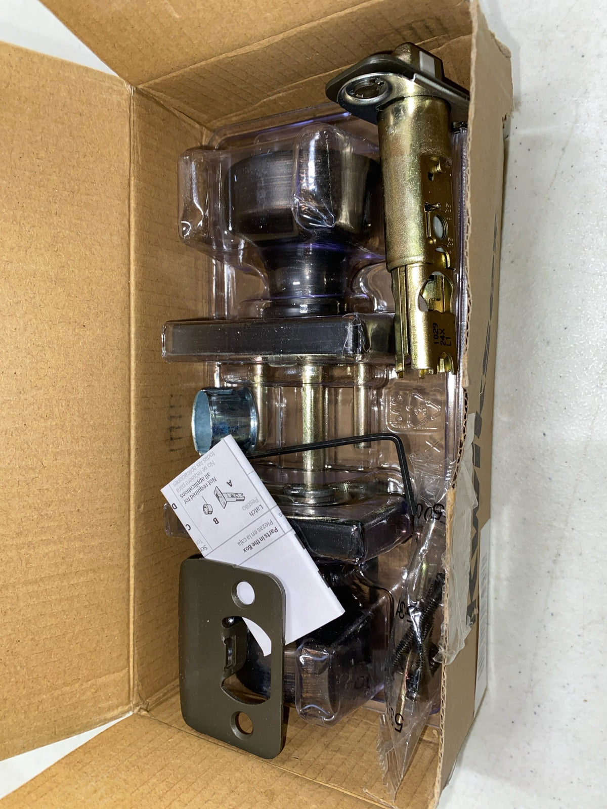 KWIKSET 730PSK-SQT-11P-6AL-RCS PISMO PRIVACY KNOB