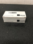 Hager 1191432D 4 Inch x 4 Inch Square Corner Plain Bearing Mortise Hinge - Single Hinge - Satin Stainless Steel