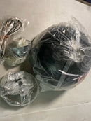 Z-Lite 1004P10-MB-RB Landry 10" Wide Pendant - Matte Black / Rubbed Brass