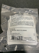 Hickory Hardware P143-26 Partial Inset Traditional Cabinet Door Hinge with Self Closing Function (Package of 2) - Chrome