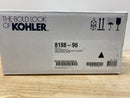 Kohler K8188-96 Verticyl 13-1/16" Square Vitreous China Undermount Bathroom Sink with Overflow Drain - Biscuit