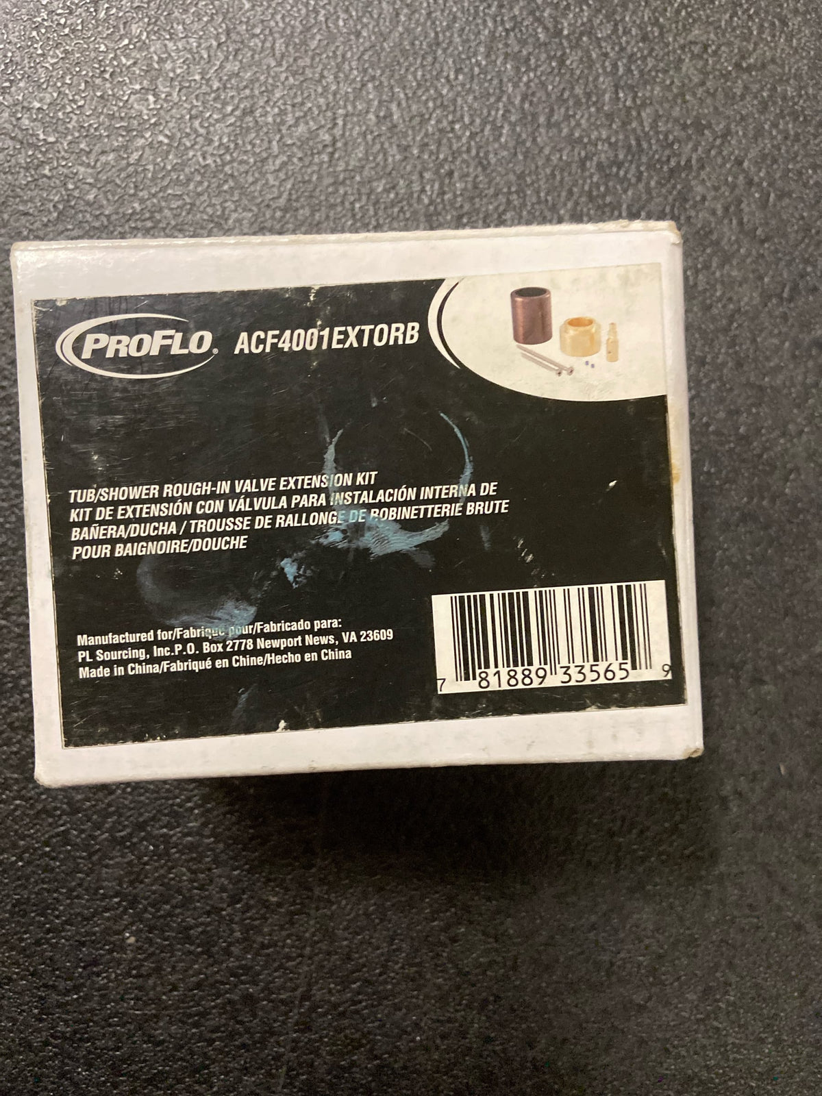 PROFLO ACF4001EXTORB Deep Rough In Extension Kit - Oil Rubbed Bronze