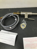 Signature Hardware 453882 Ravenel 1.8 GPM Single-Hole Pull-Down Kitchen Faucet - Stainless Steel