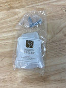 Belwith Keeler B076289-CH Fuller 3" Center to Center Vintage Farmhouse Cabinet Handle / Drawer Pull - Chrome