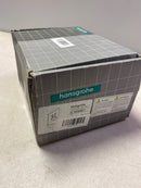 Hansgrohe 15763671 ShowerSelect Square Thermostatic Valve Trim with On/Off Select Push Button for 2 Distinct Functions - Less Rough In - Matte Black