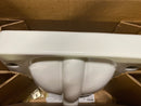 Kohler K-1722-0 Chesapeake Wall-Mount Vitreous China Bathroom Sink in White with Overflow Drain