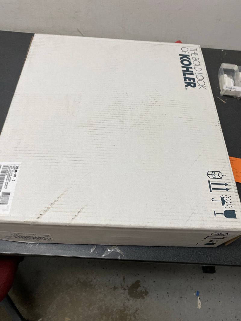 Kohler K-98804-CP-0 PureWash M300 Elongated Manual Bidet Toilet Seat with Adjustable Water Position and Pressure, Automatically Rinsing Self-Cleaning Wand, Quiet-Close, and Quick-Release Technologies - White