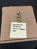Emtek 510SIOUS4( RH)Sion Square Rosette Passage Door Lever Set from the Modern Brass Collection - Satin Brass