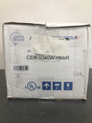 Justice Design Group CER-5340W-HMIR Ambiance 9" Tall Outdoor Wall Sconce - Hammered Iron