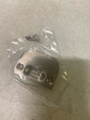 Deltana FLSP335U15 2-1/4" x 1-5/8" Full Lip Strike Plate for Cabinet Ball Catches / Roller Catches - Satin Nickel