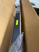 72" S-PVC Series Low Profile Complete Kit with 2 1/2" Perforated Offset Slot Grate in Polished Brass