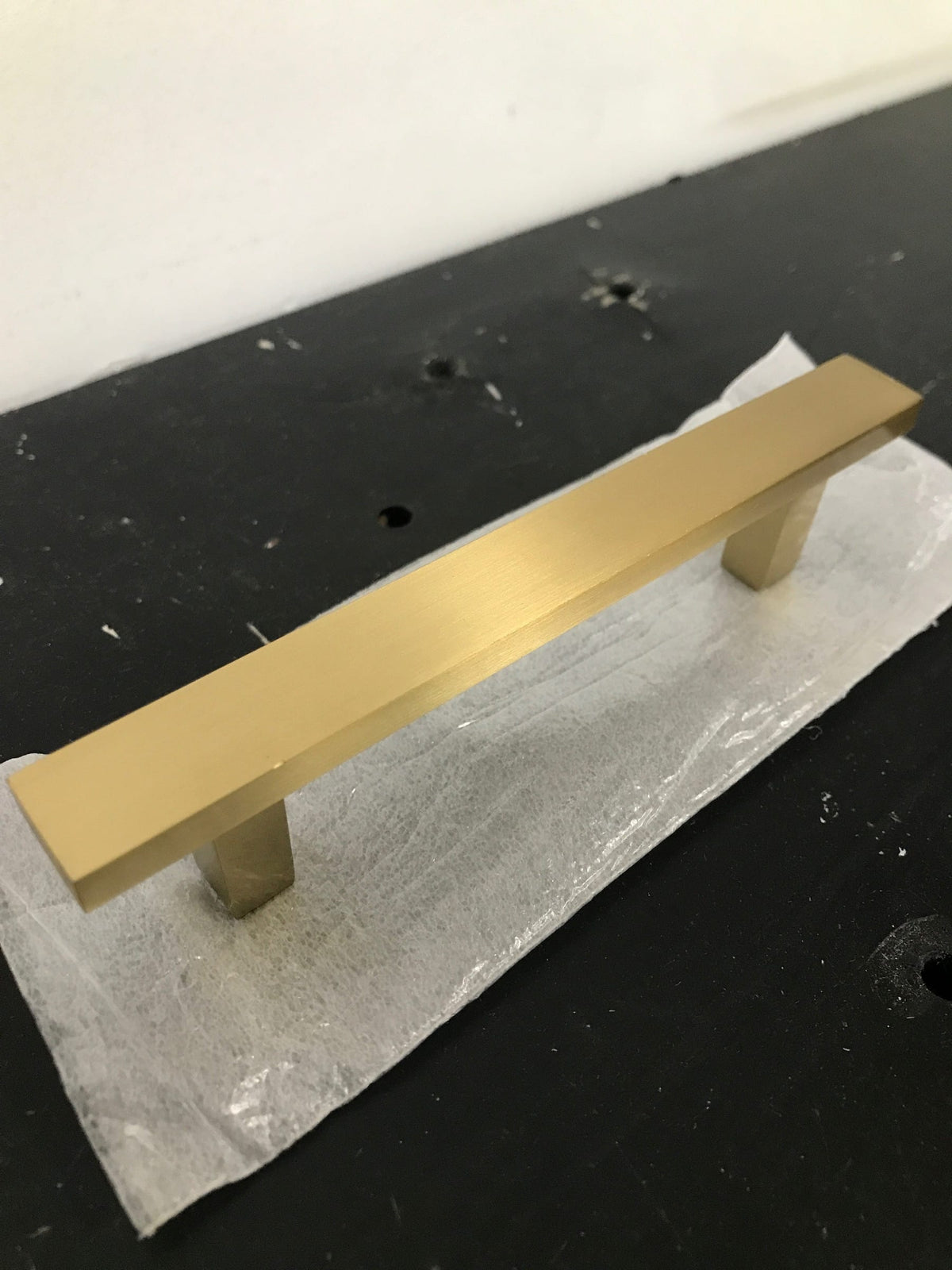 Signature Hardware 453287 4" Covello Solid Brass Cabinet Pull - Satin Brass