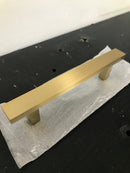 Signature Hardware 453287 4" Covello Solid Brass Cabinet Pull - Satin Brass