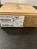 Emtek S10003HLSSLH Helios Stainless Steel Left Handed Passage Door Lever Set with Square Rose - Brushed Stainless Steel