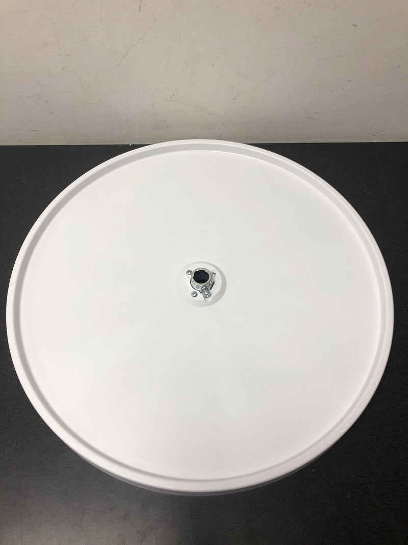 Rev-A-Shelf 6013-20-11-526 Classic Plastic 3-Shelf 20" Full Circle Lazy Susan for Corner Wall Cabinets - White