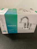 Peerless Westchester Centerset Bathroom Faucet Chrome, Bathroom Sink Faucet, Drain Assembly, Chrome P2523LF