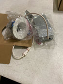 Element 2 Inch Round Indoor/Outdoor Regressed Down Light (White)