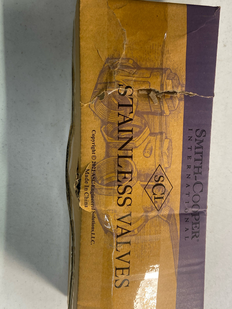 SMITH-COOPER 4373002300 Y-Strainer,1",316,Thrd 800