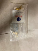 Hickory Hardware H078780BGB Maven 5-1/16 Inch (128mm) Center to Center Oval Flat Concave Modern Bar Cabinet Handle / Drawer Pull - Brushed Golden Brass