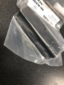 INOX DSIX19-19G DSIX 2-7/8 Inch Baseboard Mounted Rigid Door Stop - Graphite Black