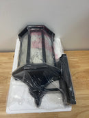 Progress Lighting P6071-31 Edition 13" Tall Single Light Outdoor Wall Sconce with Water Glass Shade - Black