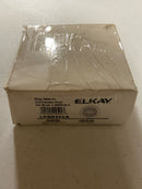 Elkay LKQD35CA Polymer 3-1/2" Disposer Flange with Removable Basket Strainer and Rubber Stopper - Caviar