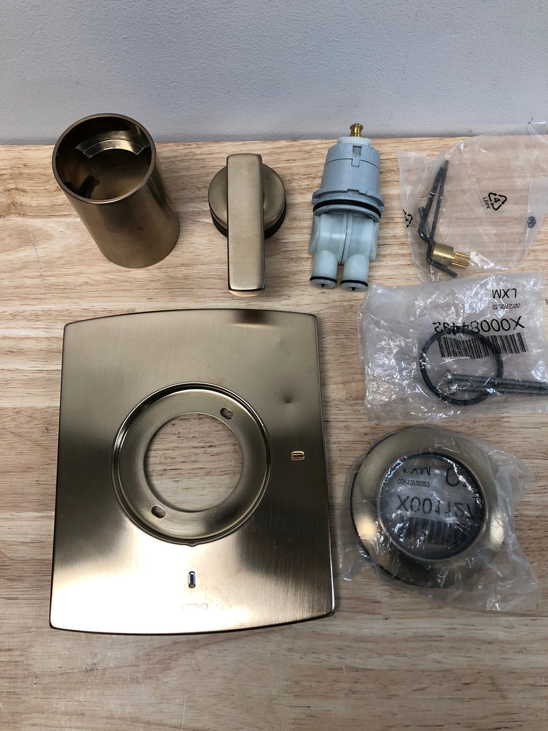Brizo T60006-GLLHP Thermostatic Valve Trim Only with Integrated Volume Control - Less Handles and Rough In - Luxe Gold