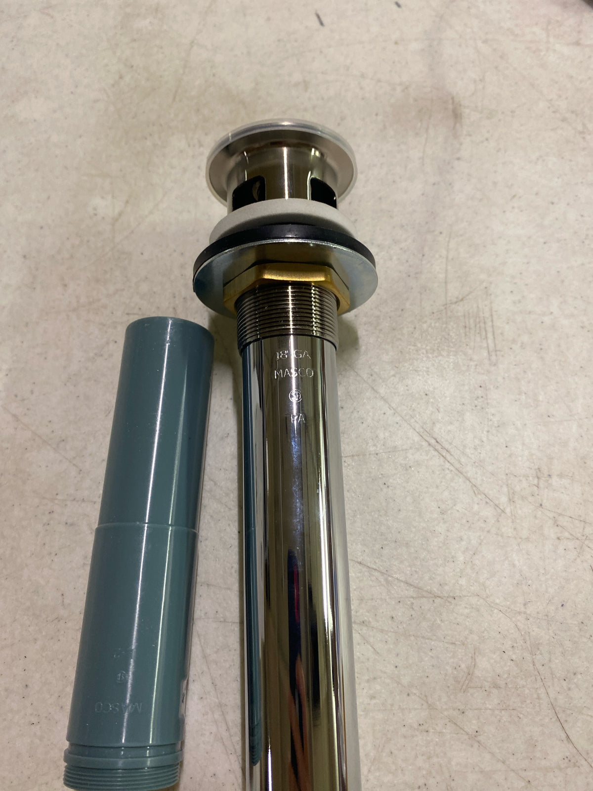 Brizo RP81627BN 1-5/8" Push Pop-Up Drain Assembly - Less Overflow - Brilliance Brushed Nickel