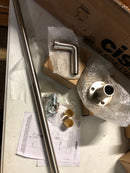 Rohl ZA386-STN Floor Pillar Unions - Satin Nickel