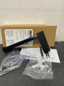 Amerock BH36081MB Monument Wall Mounted Euro Toilet Paper Holder - Matte Black