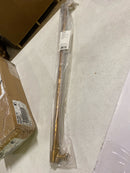 Signature Hardware 954061-24 Lazzara 24 Inch Center to Center Hammered Appliance Pull - Brushed Gold