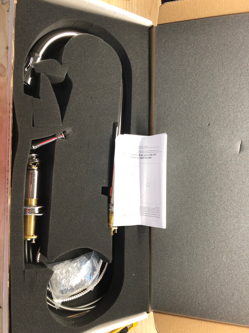 Newport Brass 2940-5123/26 Taft 1.8 GPM Widespread Pull Down Kitchen Faucet - Polished Chrome