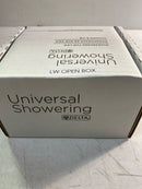 Delta 5-Setting Chrome Shower Head with H2Okinetic Spray, 6 Inch Round Shower Head, Showerheads, 1.75 GPM Flow Rate, Lumicoat Chrome 52668-PR