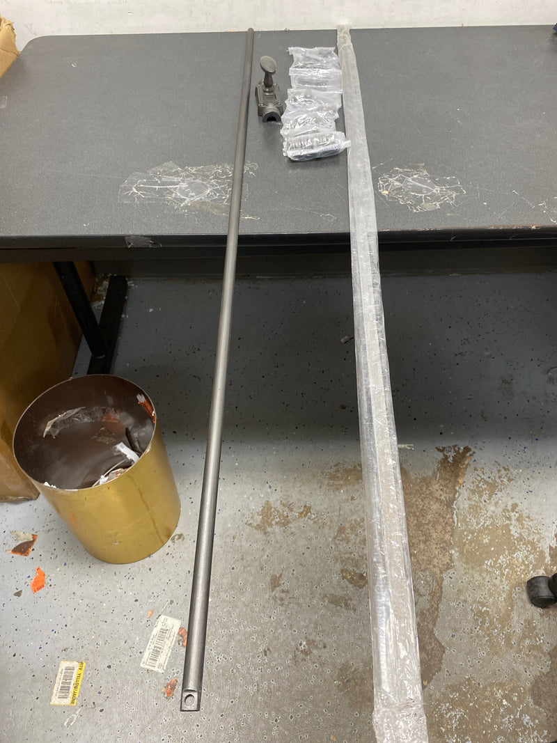 Signature Hardware 436262 Stepney Iron Cremone Bolt for 9' Doors - Antique Iron