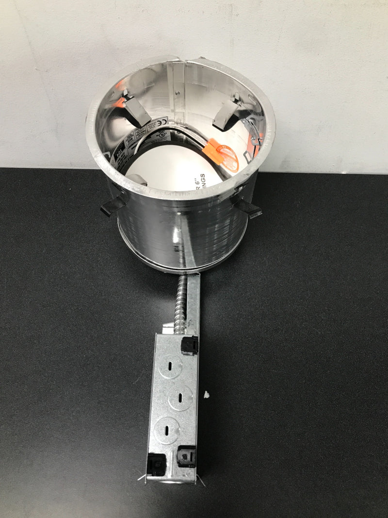 Halo H750RICAT AIR-TITE Insulated Remodel Recessed Housing for 6" Trim Size - Raw Finish