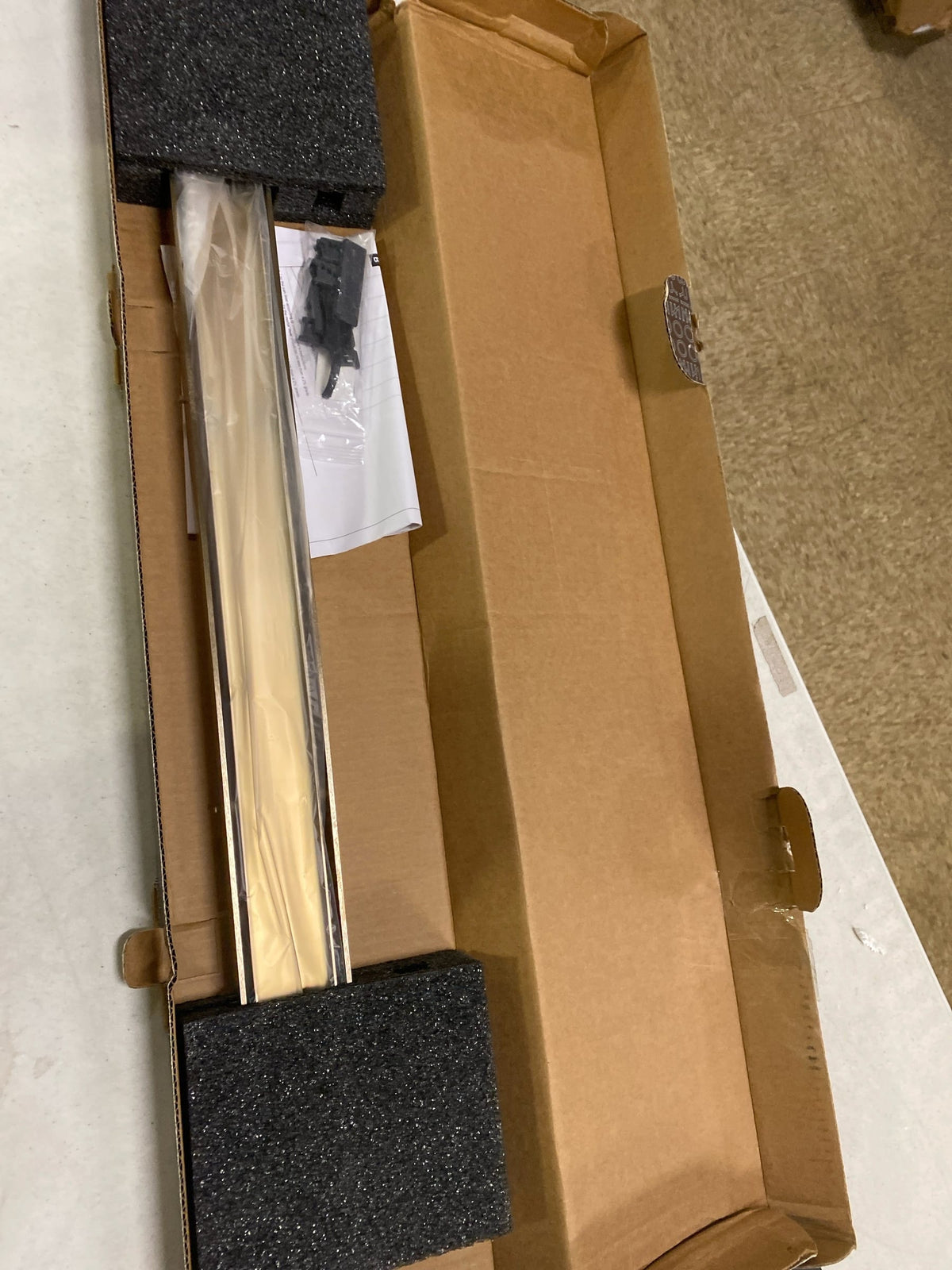 Brizo BT0733616-GL 36" Reversible Linear Shower Drain with Dual Grate Installation - Less Rough In - Luxe Gold