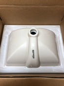 KOHLER Memoirs White Drop-In Rectangular Bathroom Sink with Overflow Drain (22.75-in x 18-in)